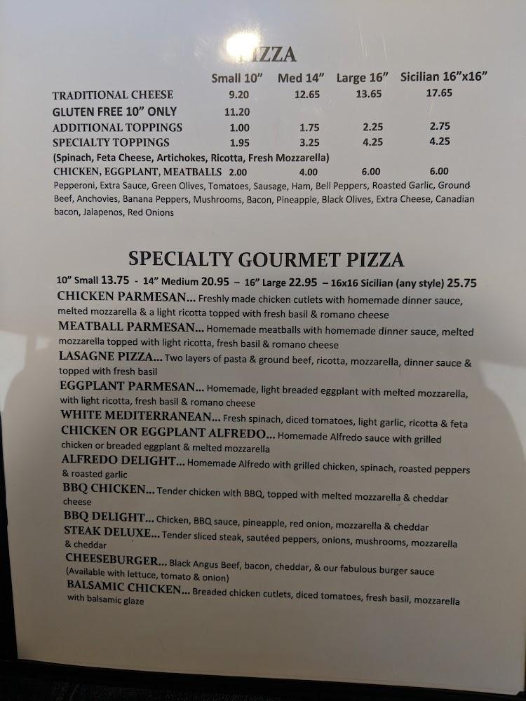 Favilla's New York Pizza Hendersonville Menu image 4